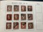 Rare Postage Stamp GB 1841 1d Red Complete Reconstruction of 240 Stamps (A-A, T-L) in Special Album CV £8400