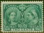 Collectible Postage Stamp from Canada 1897 2c Dp Green SG125 Fine Mtd Mint