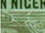 N. Nigeria 1910 1s Black-Green SG36Var 'Damaged Frame & Crown' Repaired State Fine MM Scarce
