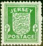 Collectible Postage Stamp from Jersey 1942 1/2d Bright Green SG1 Fine MNH
