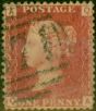 Valuable Postage Stamp GB 1864 1d Red SG43 Pl 89 (Q-A) Fine Used