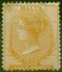 Old Postage Stamp from Malta 1870 1/2d Dull Orange SG7 Ave Mtd Mint