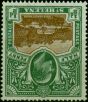 Old Postage Stamp St Helena 1903 1/2d Brown & Grey-Green SG55w Wmk Inverted Fine & Fresh MM