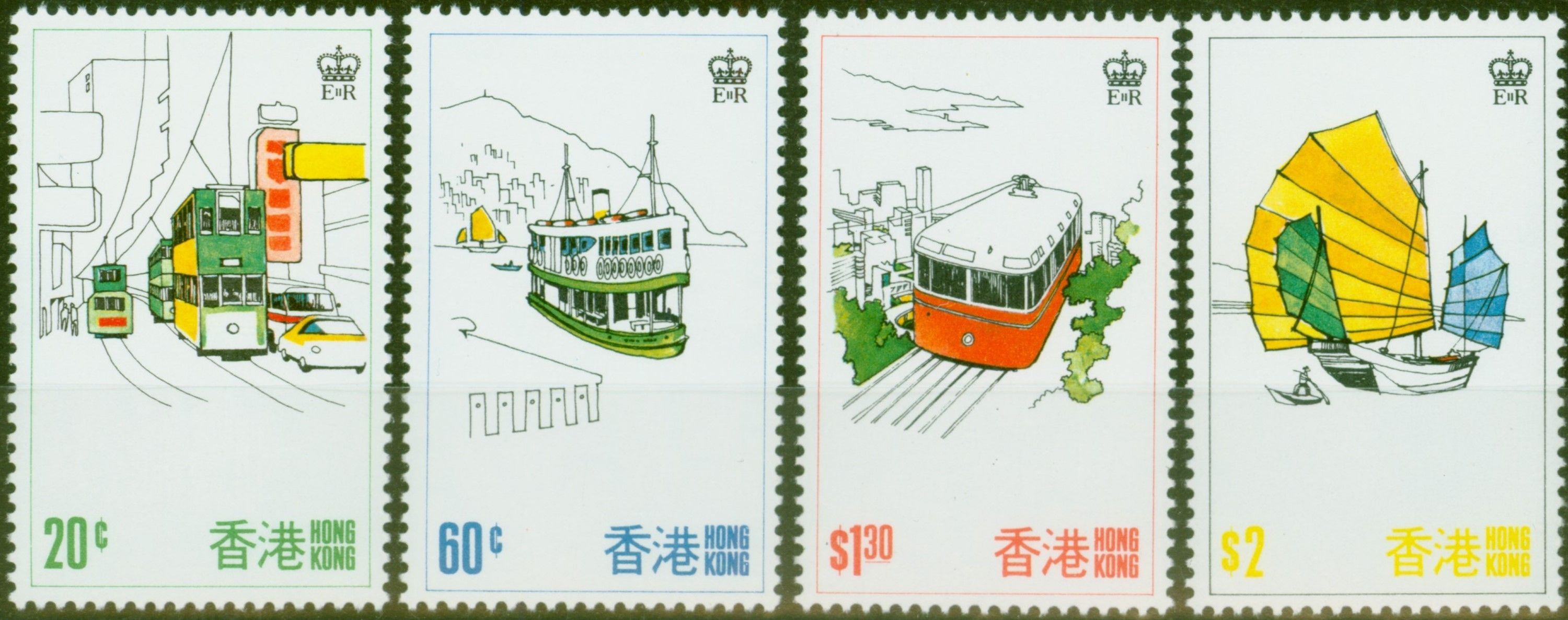 Hong Kong 1977 SG 367 Oblitéré 100% Tourisme 