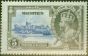 Valuable Postage Stamp from Mauritius 1935 5c Ultramarine & Grey SG245F Diag Line by Turret Fine & Fresh Mtd Mint