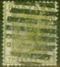 Collectible Postage Stamp from Gold Coast 1884 3d Olive SG15a Good Used