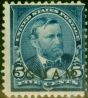 Valuable Postage Stamp from Guam 1899 5c Blue SG6 Fine Lightly Mtd Mint
