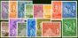 Collectible Postage Stamp Seychelles 1952 Set of 15 SG158-172 V.F MNH