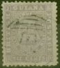 Old Postage Stamp from British Guiana 1862 12c Lilac SG49 Thin Paper Fine Used