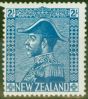 Old Postage Stamp from New Zealand 1926 2s Dp Blue SG466 Fine Mtd Mint