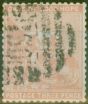 Rare Postage Stamp from Cape of Good Hope 1880 3d Pale Dull Rose SG36 Fine Used
