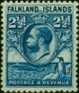 Falkland Islands 1929 2 1/2d Blue SG119 Fine MM  King George V (1910-1936) Old Stamps
