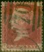 Old Postage Stamp GB 1864 1d Red SG43 Pl 80 (T-C) Fine Used