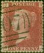 Valuable Postage Stamp GB 1864 1d Red SG43 Pl 81 V.F.U