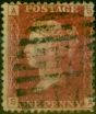 Valuable Postage Stamp GB 1864 1d Red SG43 Pl 91 Fine Used