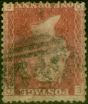 Valuable Postage Stamp GB 1864 1d Red SG44wi Pl 86 Wmk Inverted Fine Used