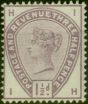 Old Postage Stamp GB 1883 1 1/2d Lilac SG188 Fine & Fresh MM