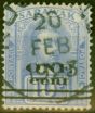Collectible Postage Stamp from Sarawak 1923 1c on 10c Dull Blue SG72 Fine Used