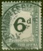 Old Postage Stamp from South Africa 1915 6d Black & Slate SGD6 Fine Used