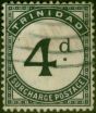 Rare Postage Stamp Trinidad 1905 4d Slate-Black SGD13 Fine Used