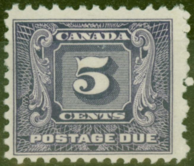 Valuable Postage Stamp from Canada 1931 5c Brt-Violet SGD12 Fine Mtd Mint