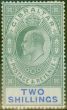 Collectible Postage Stamp from Gibraltar 1903 2s Green & Blue SG52 Fine & Fresh Lightly Mtd Mint (8)
