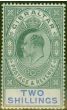 Valuable Postage Stamp from Gibraltar 1903 2s Green & Blue SG52 Fine & Fresh Mtd Mint (2)