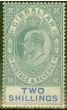 Collectible Postage Stamp from Gibraltar 1903 2s Green & Blue SG52 Fine & Fresh Mtd Mint (3)