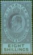 Valuable Postage Stamp from Gibraltar 1903 8s Dull Purple & Black-Blue SG54 Fine & Fresh Lightly Mtd Mint (16)