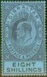 Collectible Postage Stamp from Gibraltar 1903 8s Dull Purple & Black-Blue SG54 Fine & Fresh Lightly Mtd Mint (17)