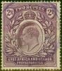 Collectible Postage Stamp East Africa KUT 1906 2R Dull & Bright Purple SG27 Fine Used