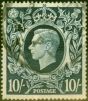 Valuable Postage Stamp from GB 1939 10s Dark Blue SG478 Fine Used