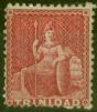 Valuable Postage Stamp from Trinidad 1863 Lake SG69 Fine Mtd Mint