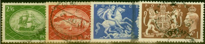 Valuable Postage Stamp from GB 1951 Set of 4 SG509-512 Good Used