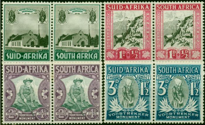 Collectible Postage Stamp South Africa 1933-36 Set of 4 SG50-53 Fine MM