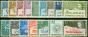 Rare Postage Stamp B.A.T 1963-69 Set of 16 SG1-15a V.F MNH