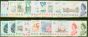 Rare Postage Stamp from Bahamas 1965 set of 17 SG247-261 + 264 V.F Very Lightly Mtd Mint