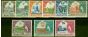 Collectible Postage Stamp from Basutoland 1954 Set of 9 to 2s6d SG43-51 Fine Very Lightly Mtd Mint