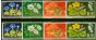 Valuable Postage Stamp GB 1964 Botanical Congress Set of 8 SG655-658 & SG655p-658p V.F VLMM