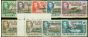 Valuable Postage Stamp from Graham Land 1944-45 set of 9 SGA1-A8 Both 6d`s V.F Very Lightly Mtd Mint