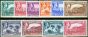 Rare Postage Stamp from Montserrat 1938 Perf 13 set of 10 SG101-110 Fine & fresh Lightly Mtd Mint CV £233