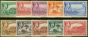 Rare Postage Stamp from Montserrat 1938 Perf 13 set of 10 SG101-110 Fine Lightly Mtd Mint CV £233
