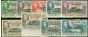 Valuable Postage Stamp from South Orkneys 1944-45 set of 9 SGC1-C8 Both 6d`s V.F Very Lightly Mtd Mint