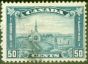 Old Postage Stamp from Canada 1930 50c Blue SG302 Fine Used (2)
