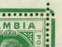 Rare Postage Stamp from Gambia 1912 1/2d Dp Green SG86var Malformed 2nd A in Gambia in a Fine MNH Pl 1 Pair