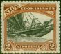 Valuable Postage Stamp Niue 1932 2d Black & Red-Brown SG57 Fine MNH (2)