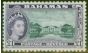 Collectible Postage Stamp from Bahamas 1954 £1 Slate-Black & Violet SG216 V.F MNH