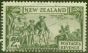 Rare Postage Stamp from New Zealand 1935 2s Olive-Green SG568 Good Used