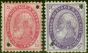 Valuable Postage Stamp Tonga 1891 Set of 2 SG7-8 Good MM