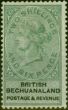 Old Postage Stamp Bechuanaland 1888 2s6d Green & Black SG17 Fine & Fresh MM